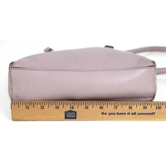 KATE SPADE NY PINKY GRAY GENUINE LEATHER SHOULDER BAG CROSSBODY HANDBAG PURSE - Picture 13 of 16